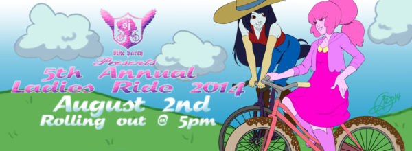 San Jose Bike Party presents The Ladies Ride 2014