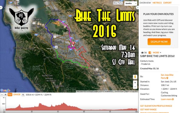 Bike The Limits 2016 – May 14, 2016