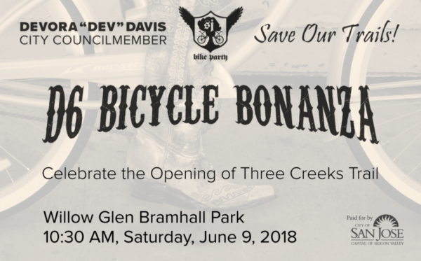 D6 Bicycle Bonanza with San JosÃ© Council Member Dev Davis