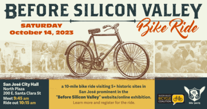 Before Silicon Valley Bike Ride and Tardeada Celebration