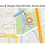 Stars and Stripes Start map